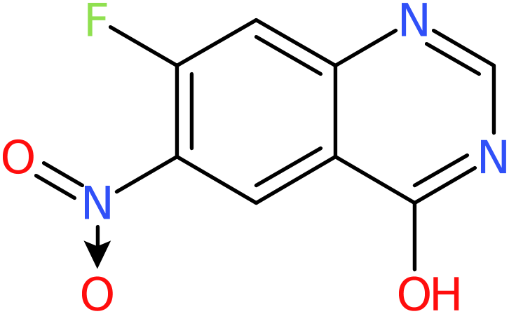 CAS: 162012-69-3 | 7-Fluoro-6-nitro-1H-quinazolin-4-one, >98%, NX27290