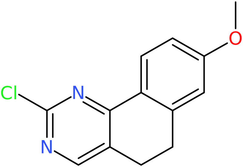 CAS: 936939-40-1 | 2-Chloro-5,6-dihydro-8-methoxybenzo[h]quinazoline, NX69732