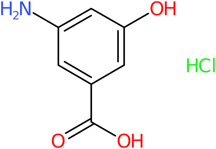 CAS: 14206-69-0 | 3-Amino-5-hydroxybenzoic acid hydrochloride, >95%, NX23773