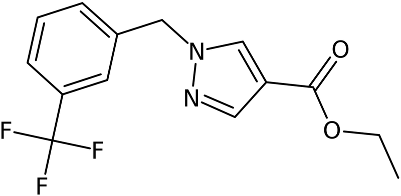 CAS: 1035224-53-3 | 1-(3-Trifluoromethyl-benzyl)-1H-pyrazole-4-carboxylic acid ethyl ester, NX11991