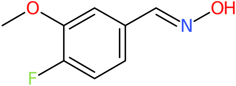 CAS: 886762-52-3 | 4-Fluoro-3-methoxybenzaldoxime, NX66920