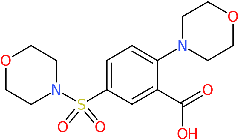 CAS: 796106-55-3 | 2-Morpholin-4-yl-5-(morpholin-4-ylsulfonyl)benzoic acid, NX62253