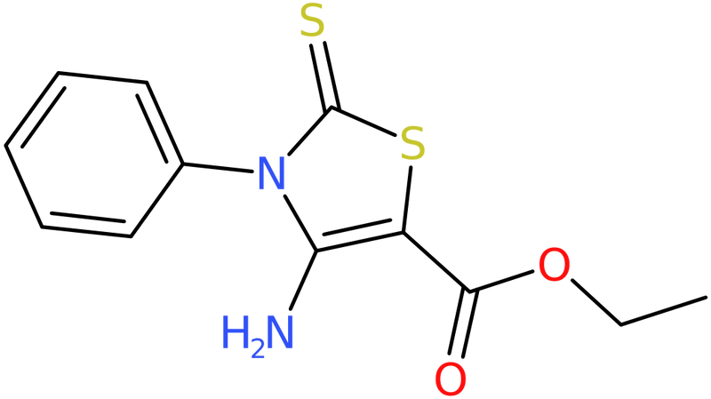 CAS: 7202-71-3 | Ethyl 4-amino-3-phenyl-2-thioxo-2,3-dihydro-1,3-thiazole-5-carboxylate, NX59523