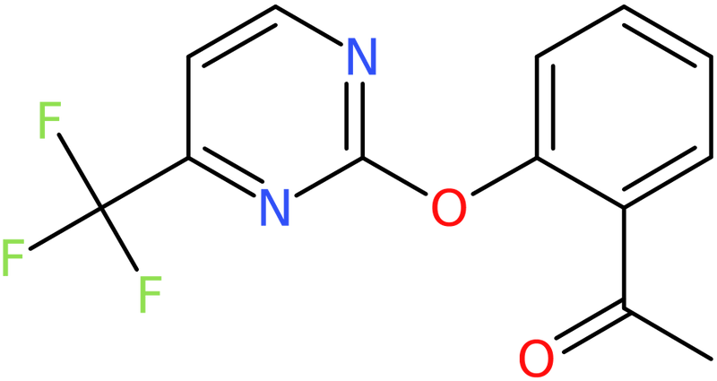 CAS: 874782-04-4 | 1-(2-{[4-(Trifluoromethyl)pyrimidin-2-yl]oxy}phenyl)ethanone, NX65599