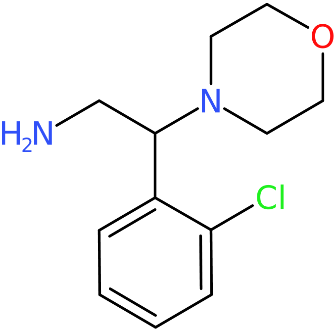 CAS: 866782-01-6 | 2-(2-Chlorophenyl)-2-(morpholin-4-yl)ethylamine, >95%, NX64905