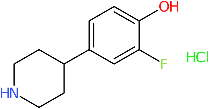 CAS: 1260871-71-3 | 2-Fluoro-4-(piperidin-4-yl)phenol hydrochloride, >97%, NX19432