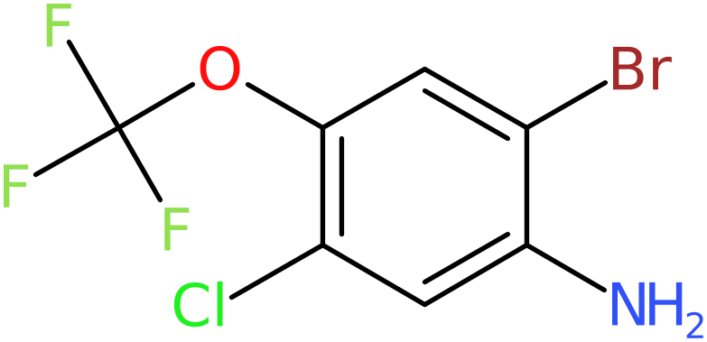 CAS: 868406-81-9 | 2-Bromo-5-chloro-4-(trifluoromethoxy)aniline, >97%, NX64972