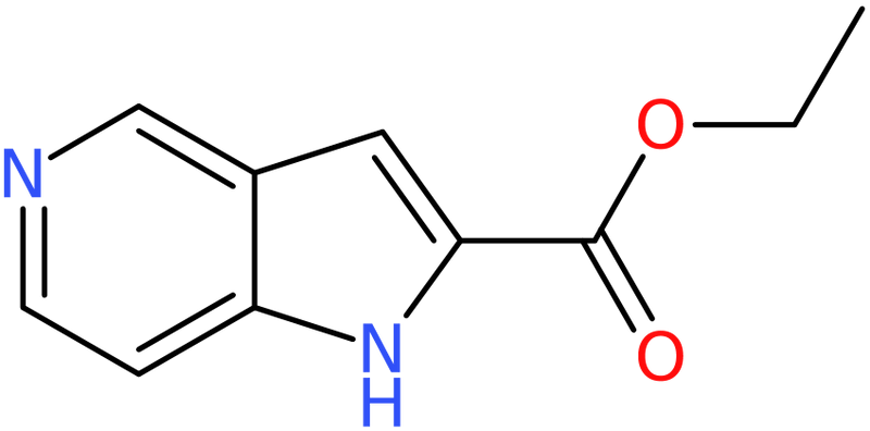 CAS: 800401-64-3 | Ethyl 1H-pyrrolo[3,2-c]pyridine-2-carboxylate, >97%, NX62362