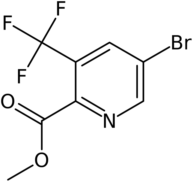 CAS: 1214328-84-3 | Methyl 5-bromo-3-(trifluoromethyl)-2-pyridinecarboxylate, >98%, NX17598