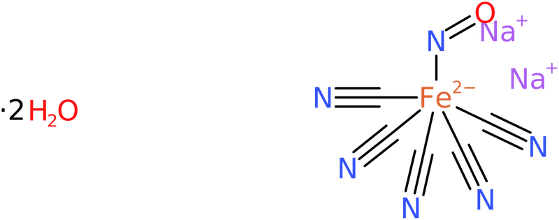 CAS: 13755-38-9 | Sodium pentacyanonitrosylferrate(III) dihydrate, NX22708