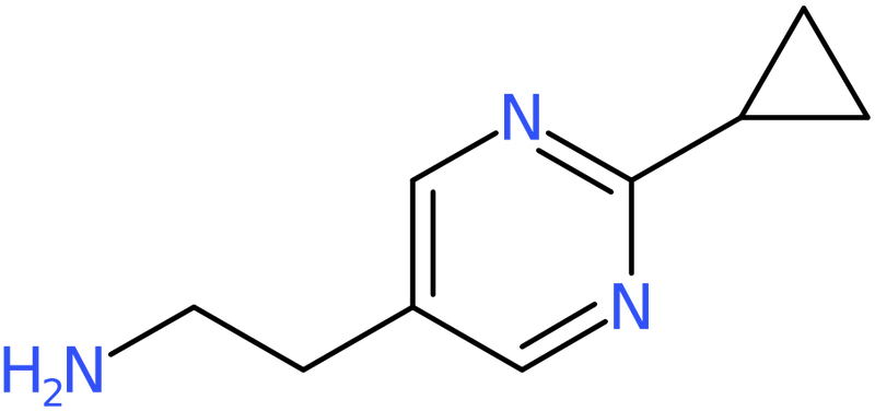 CAS: 944899-44-9 | 2-(2-Cyclopropylpyrimidin-5-yl)ethanamine, NX70261