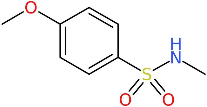 CAS: 7010-86-8 | 4-Methoxy-N-methylbenzenesulphonamide, NX58903