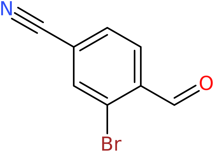 CAS: 89891-69-0 | 3-Bromo-4-formylbenzonitrile, >97%, NX67628