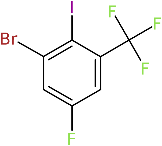 CAS: 1027511-93-8 | 1-Bromo-5-fluoro-2-iodo-3-(trifluoromethyl)benzene, >98%, NX11661