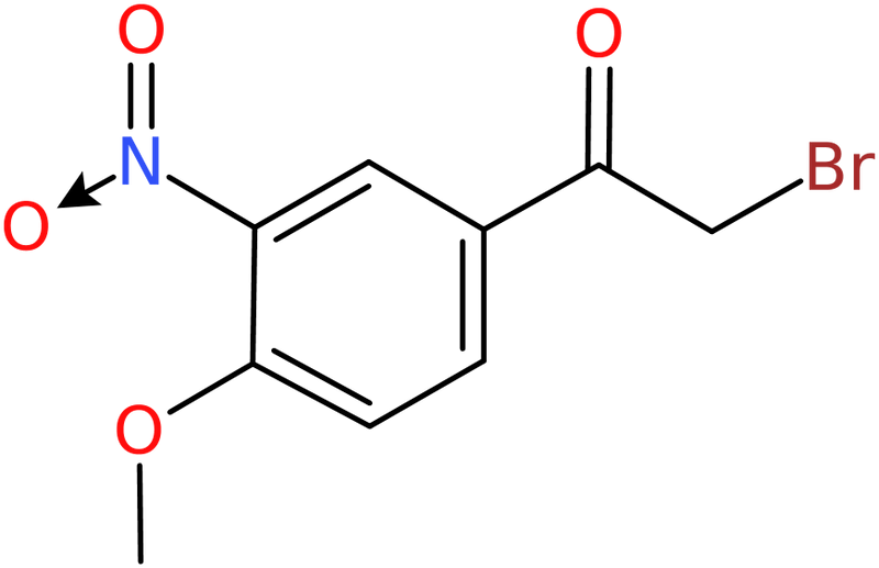 CAS: 65447-49-6 | 2-Bromo-1-(4-methoxy-3-nitrophenyl)ethanone, NX56994