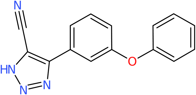 CAS: 1020252-28-1 | 4-(3-Phenoxyphenyl)-1H-1,2,3-triazole-5-carbonitrile, NX11422