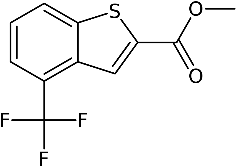 CAS: 146137-87-3 | Methyl 4-(trifluoromethyl)benzo[b]thiophene-2-carboxylate, NX24890