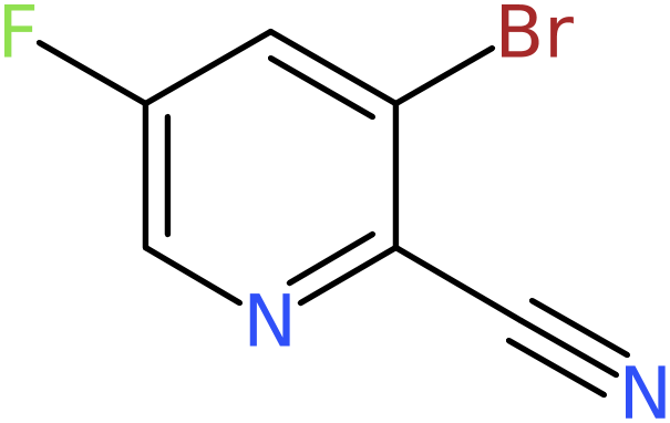 CAS: 950670-18-5 | 3-Bromo-5-fluoropyridine-2-carbonitrile, NX70579