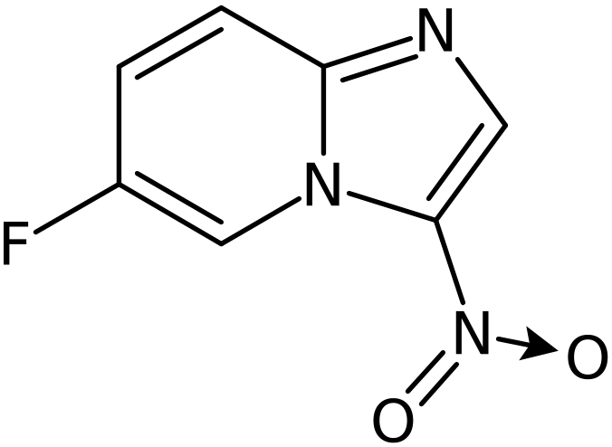 CAS: 1235993-30-2 | 6-Fluoro-3-nitroimidazo[1,2-a]pyridine, >97%, NX18510