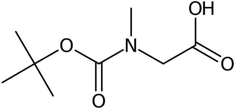 CAS: 13734-36-6 | N-Methylglycine, N-BOC protected, NX22563