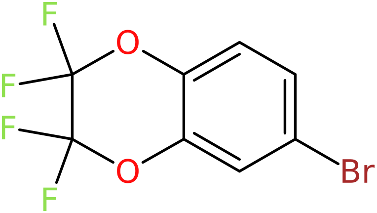 CAS: 141872-90-4 | 6-Bromo-2,2,3,3-tetrafluoro-1,4-benzodioxane, NX23730