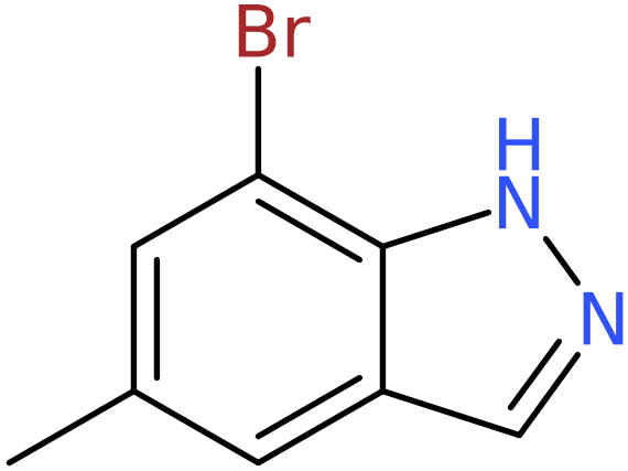 CAS: 885272-97-9 | 7-Bromo-5-methyl-1H-indazole, NX66304