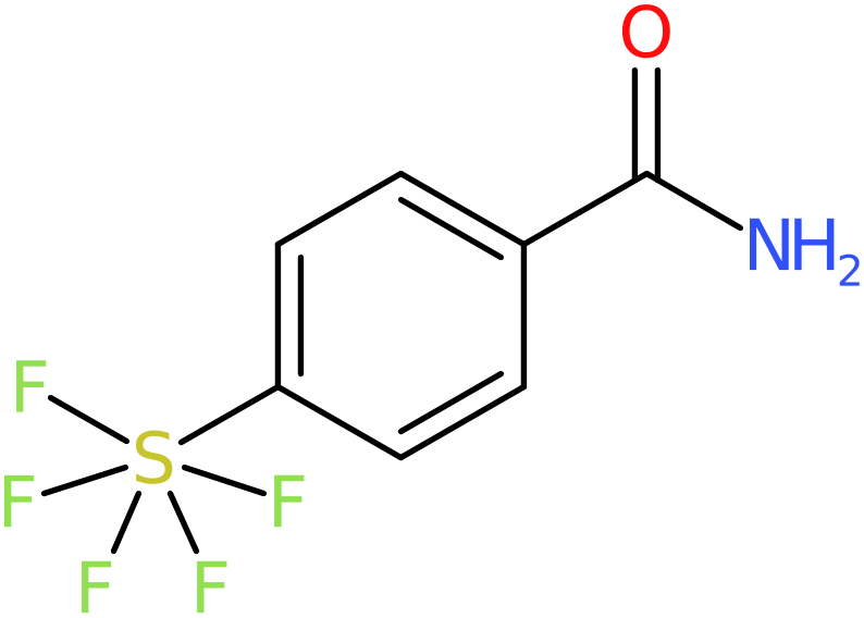 CAS: 1020113-65-8 | 4-(Pentafluorosulfur)benzamide, >98%, NX11414