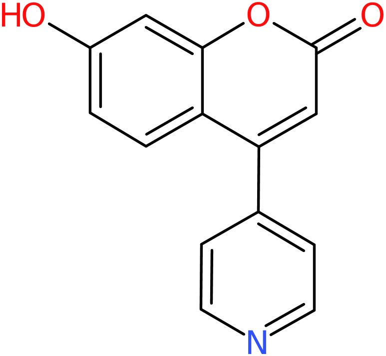 CAS: 92906-36-0 | 7-Hydroxy-4-(4-pyridyl)coumarin, >95%, NX69334