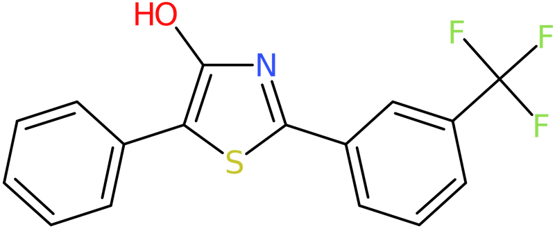 CAS: 924868-98-4 | 4-Hydroxy-5-phenyl-2-[3-(trifluoromethyl)phenyl]-1,3-thiazole, NX69117