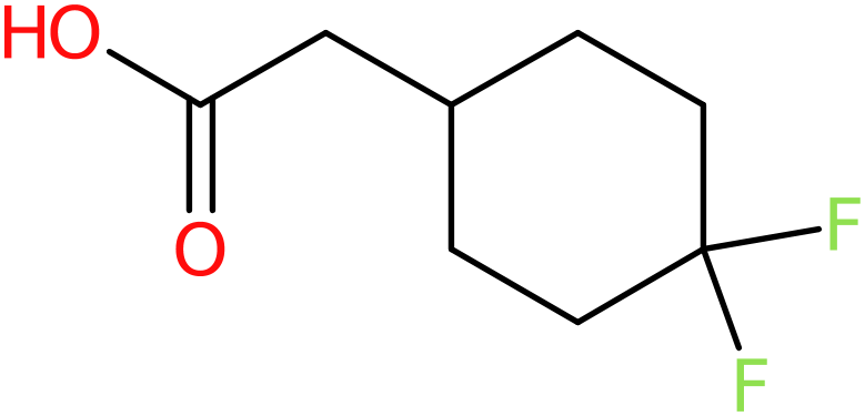 CAS: 915030-40-9 | 2-(4,4-Difluorocyclohexyl)acetic acid, >96%, NX68645