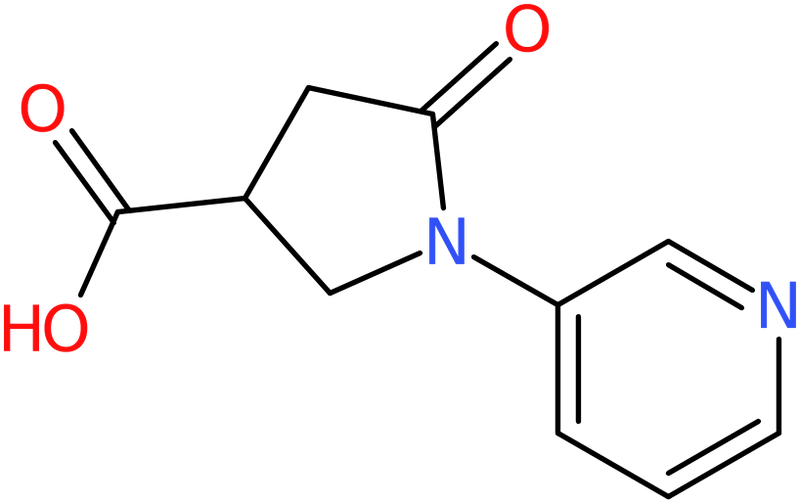 CAS: 914637-52-8 | 5-Oxo-1-(pyridin-3-yl)pyrrolidine-3-carboxylic acid, >95%, NX68612