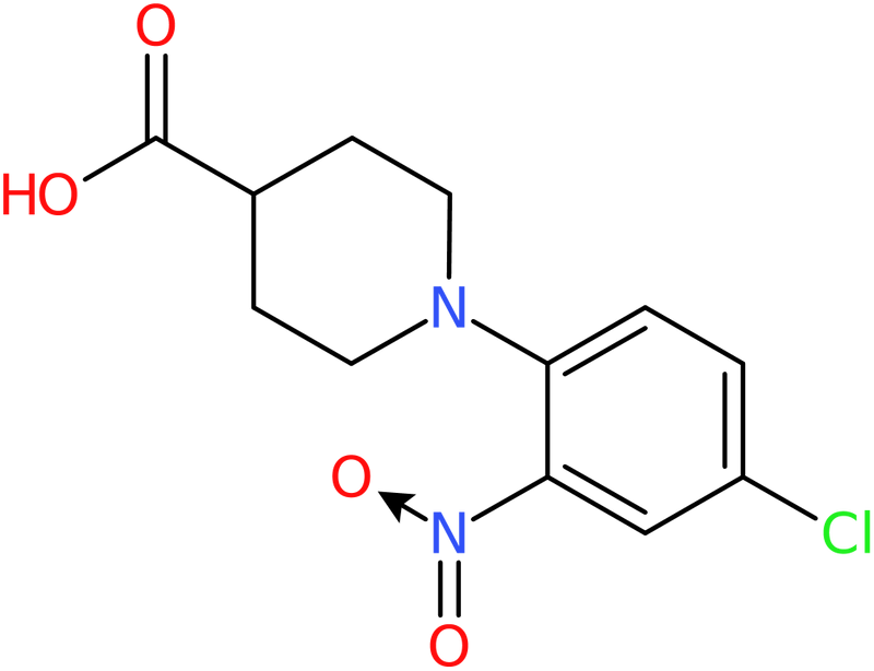 CAS: 874800-64-3 | 1-(4-Chloro-2-nitrophenyl)piperidine-4-carboxylic acid, NX65609