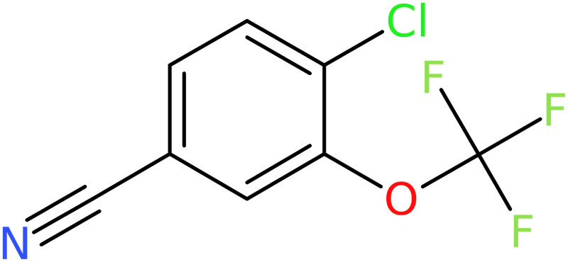 CAS: 886501-50-4 | 4-Chloro-3-(trifluoromethoxy)benzonitrile, >98%, NX66813