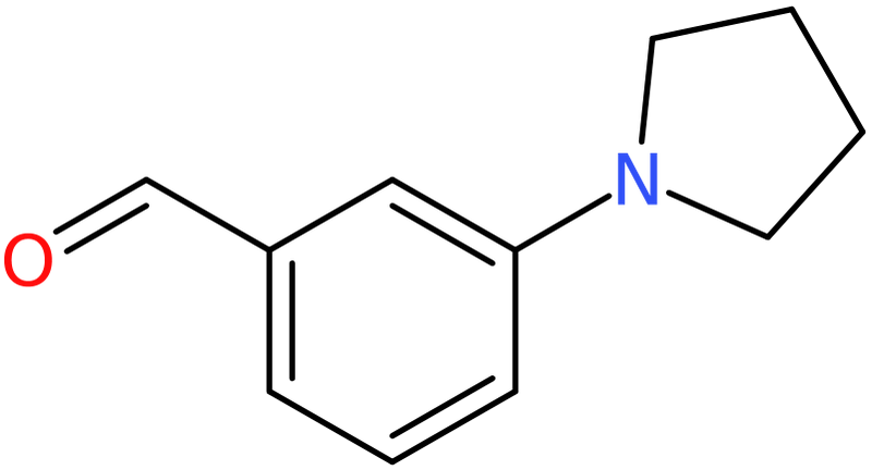 CAS: 857283-89-7 | 3-Pyrrolidin-1-ylbenzaldehyde, >97%, NX64359