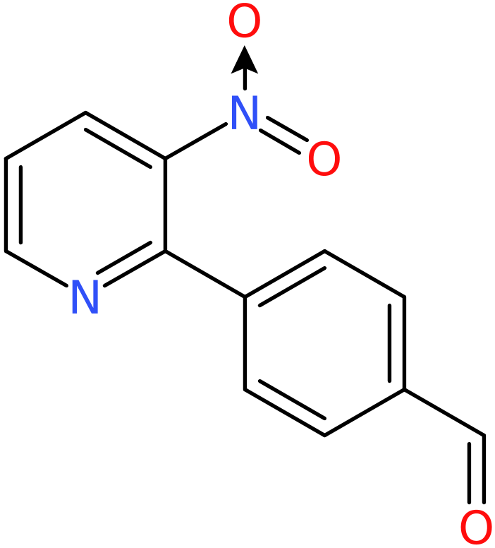 CAS: 847446-87-1 | 4-(3-Nitropyridin-2-yl)benzaldehyde, NX63533