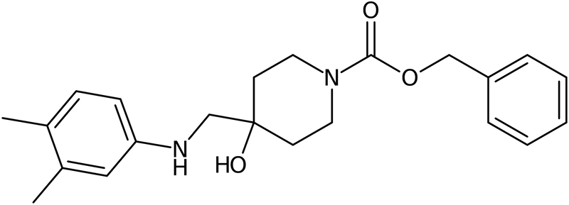 CAS: 1353878-05-3 | Benzyl 4-{[(3,4-dimethylphenyl)amino]methyl}-4-hydroxypiperidine-1-carboxylate, NX21970