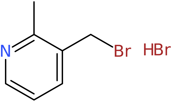 CAS: 76915-53-2 | 3-(Bromomethyl)-2-methylpyridine hydrobromide, >95%, NX61279