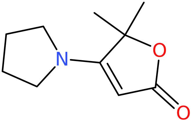 CAS: 944591-46-2 | 5,5-Dimethyl-4-(pyrrolidin-1-yl)furan-2(5H)-one, NX70241