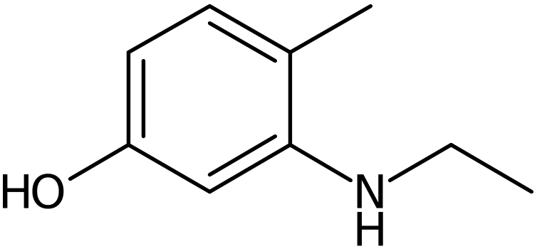 CAS: 120-37-6 | 3-(Ethylamino)-p-cresol, >95%, NX16700