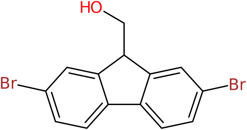 CAS: 74316-23-7 | 2,7-Dibromo-9-(hydroxymethyl)fluorene, >95%, NX60290