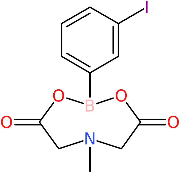 CAS: 1287221-37-7 | 2-(3-Iodophenyl)-6-methyl-1,3,6,2-dioxazaborocane-4,8-dione, NX20191