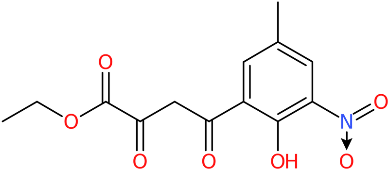 CAS: 859843-60-0 | Ethyl 2,4-dioxo-4-(2-hydroxy-5-methyl-3-nitrophenyl)butanoate, NX64480