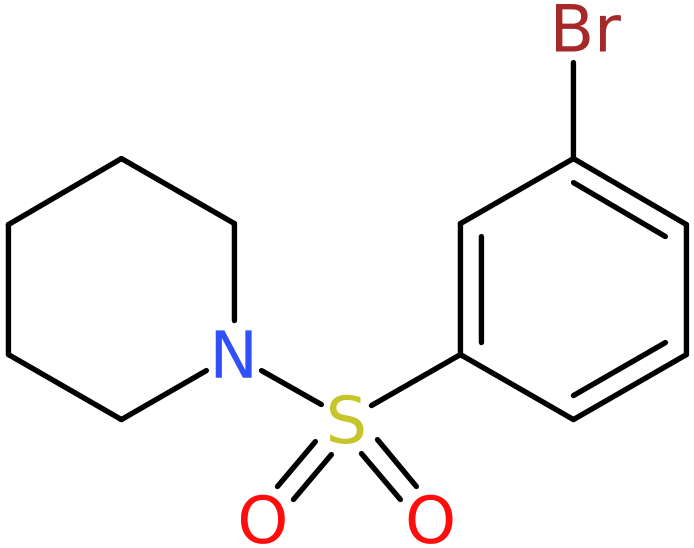 CAS: 871269-12-4 | 1-[(3-Bromophenyl)sulphonyl]piperidine, >98%, NX65220