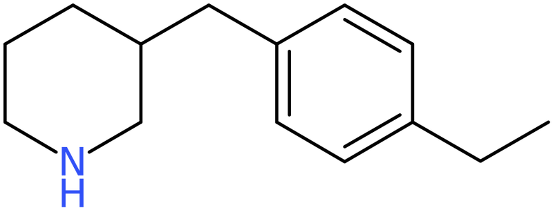 CAS: 955287-70-4 | 3-(4-Ethyl-benzyl)-piperidine, NX70909