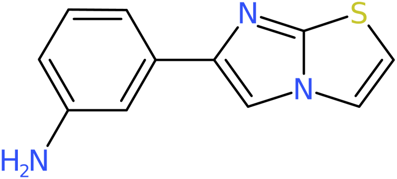 CAS: 861206-26-0 | 3-(Imidazo[2,1-b][1,3]thiazol-6-yl)aniline, NX64588