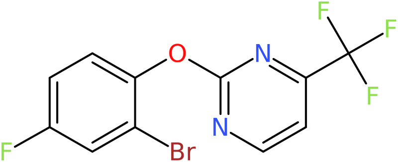 CAS: 1455953-78-2 | 2-(2-Bromo-4-fluorophenoxy)-4-(trifluoromethyl)pyrimidine, NX24811