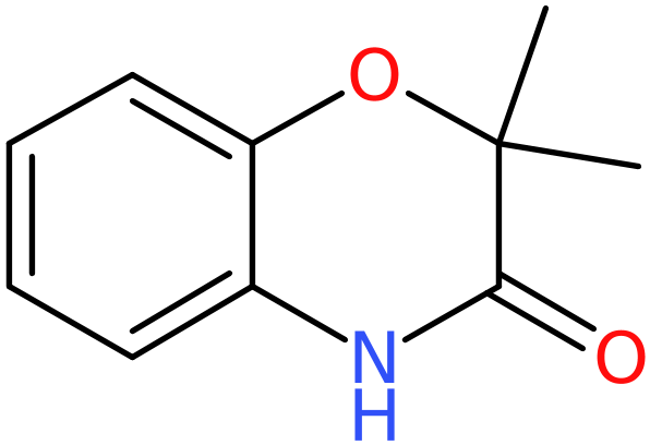 CAS: 10514-70-2 | 2,2-Dimethyl-3,4-dihydro-2H-1,4-benzoxazin-3-one, >97%, NX12507