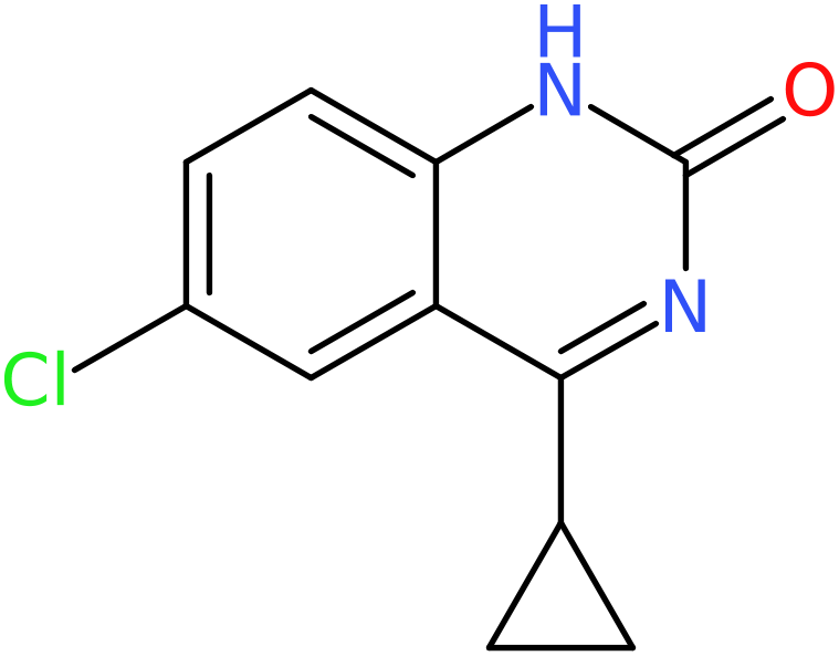 CAS: 150878-36-7 | 6-Chloro-4-cyclopropylquinazolin-2(1H)-one, >95%, NX25587