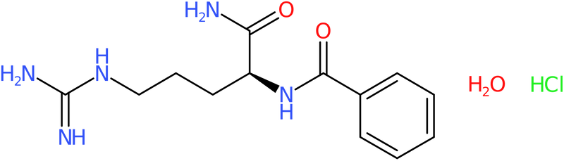 N-Benzoyl-L-argininamide hydrochloride monohydrate, NX72025