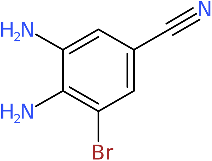 CAS: 1417371-78-8 | 3-Bromo-4,5-diaminobenzonitrile, >95%, NX23674